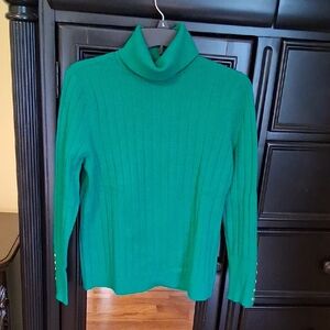 Talbots Turtleneck Sweater Petite L
